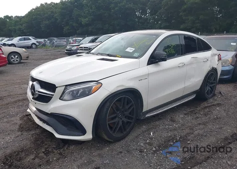 2019 Mercedes-Benz Amg Gle 63 Coupe S 4Matic z USA, uszkodzony, nr VIN 4JGED7FB3KA136868